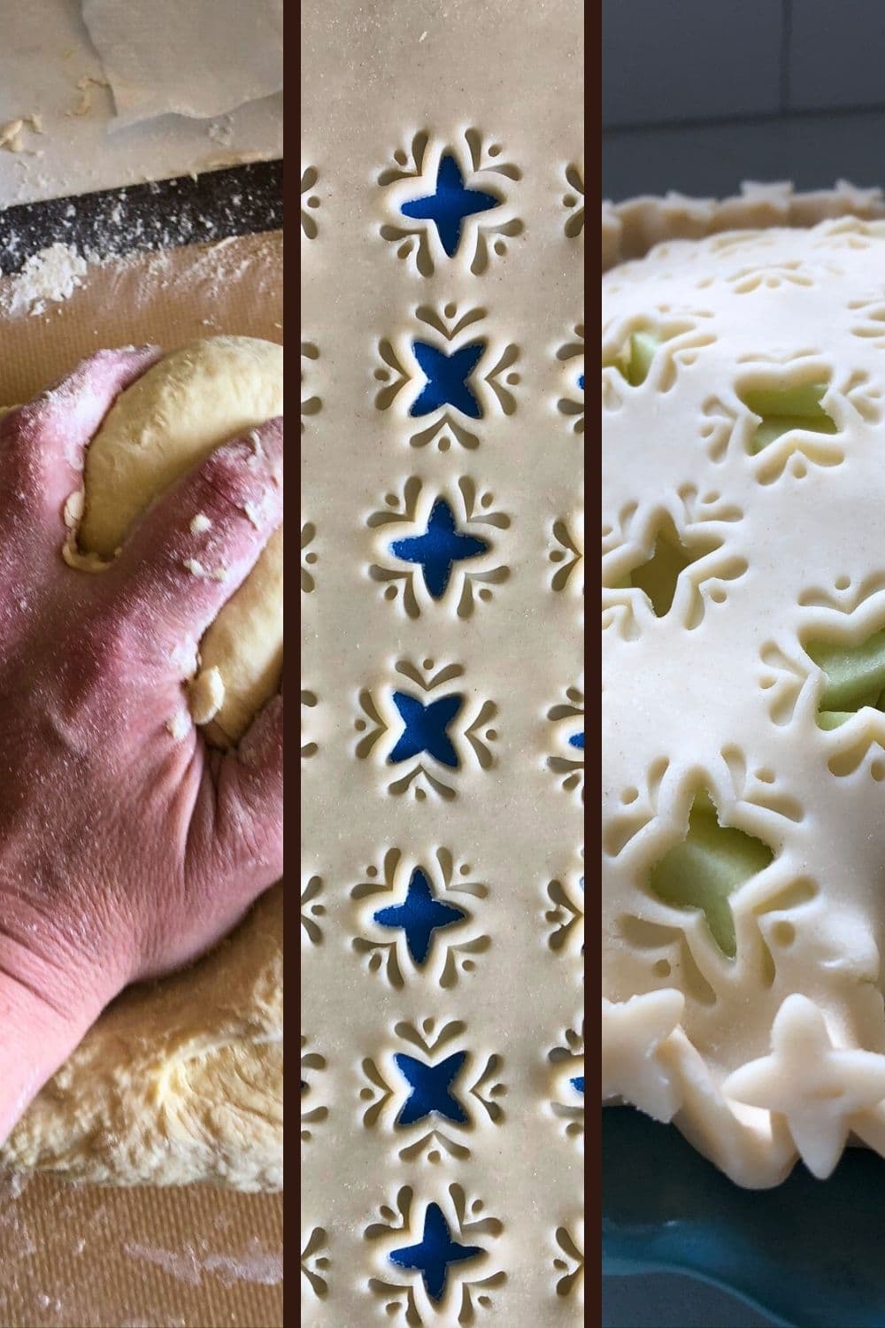 pie crust in the making