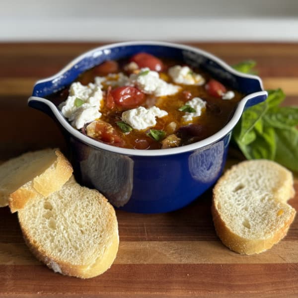 Roasted Tomato and Burrata Dip