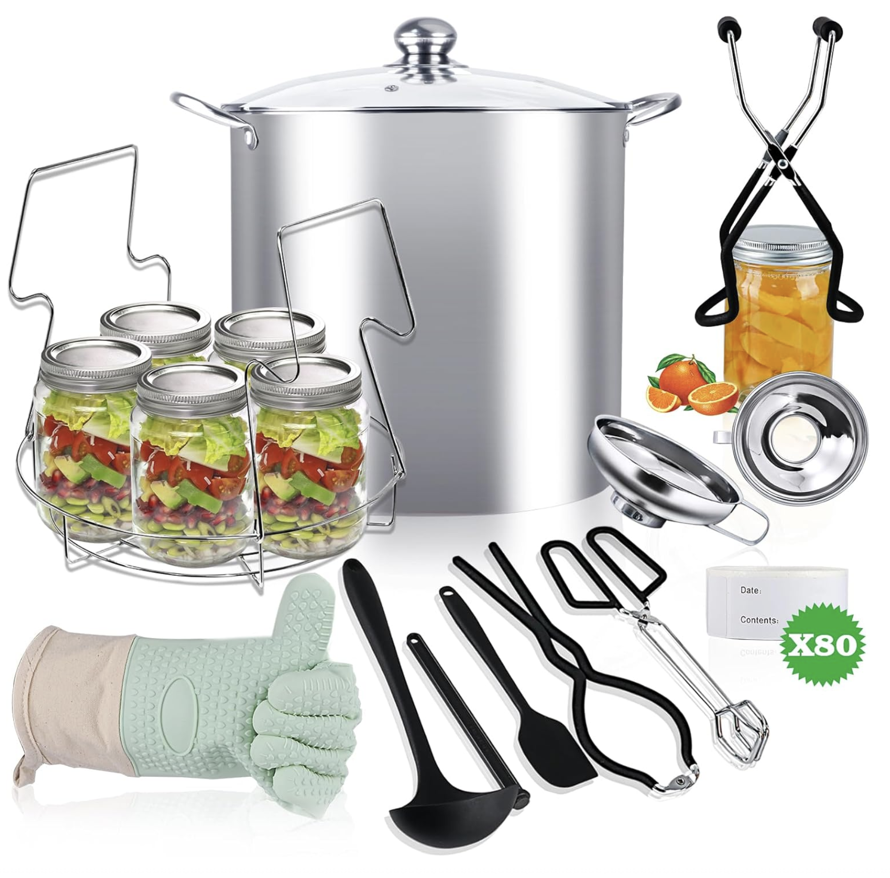 20-QT Stainless Steel Canning Starter Kit