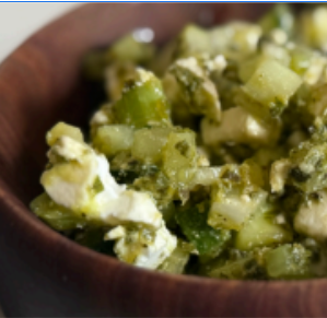 Cucumber Celery Feta Dip